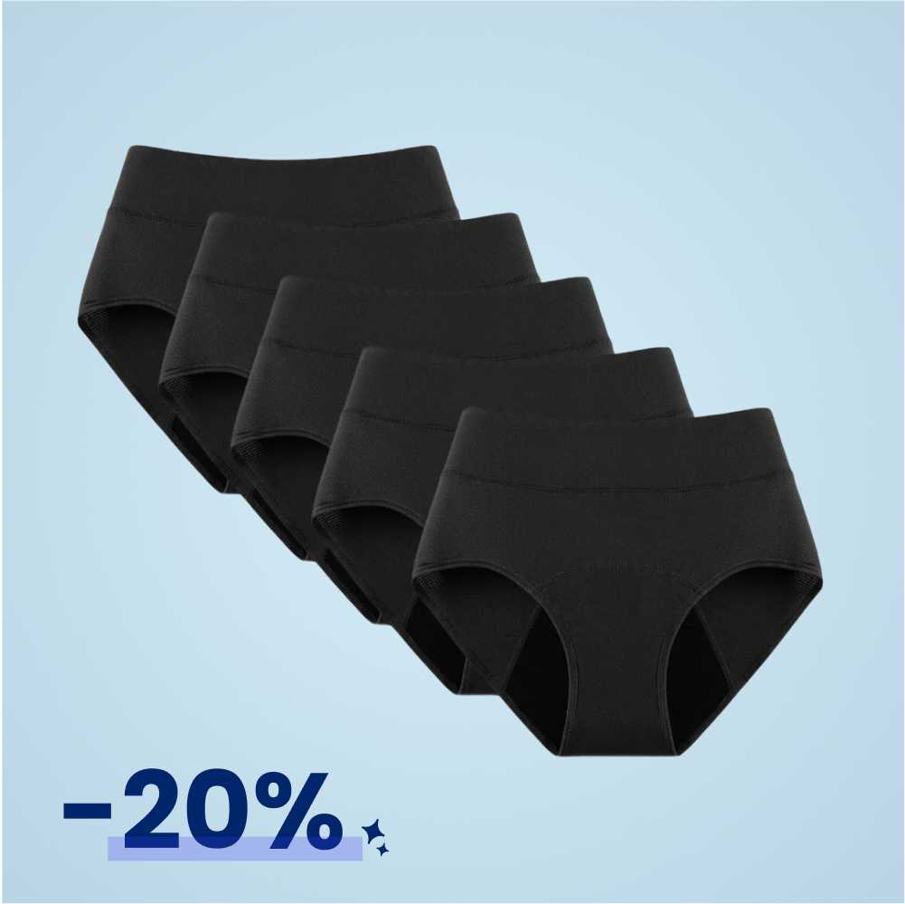 Culotte fuite urinaire Signature (lot de 3)