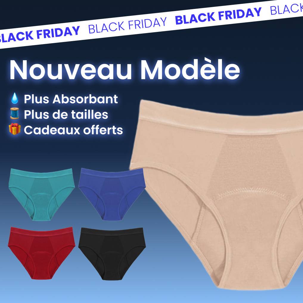 Nouvelle Culotte ultra-absorbante