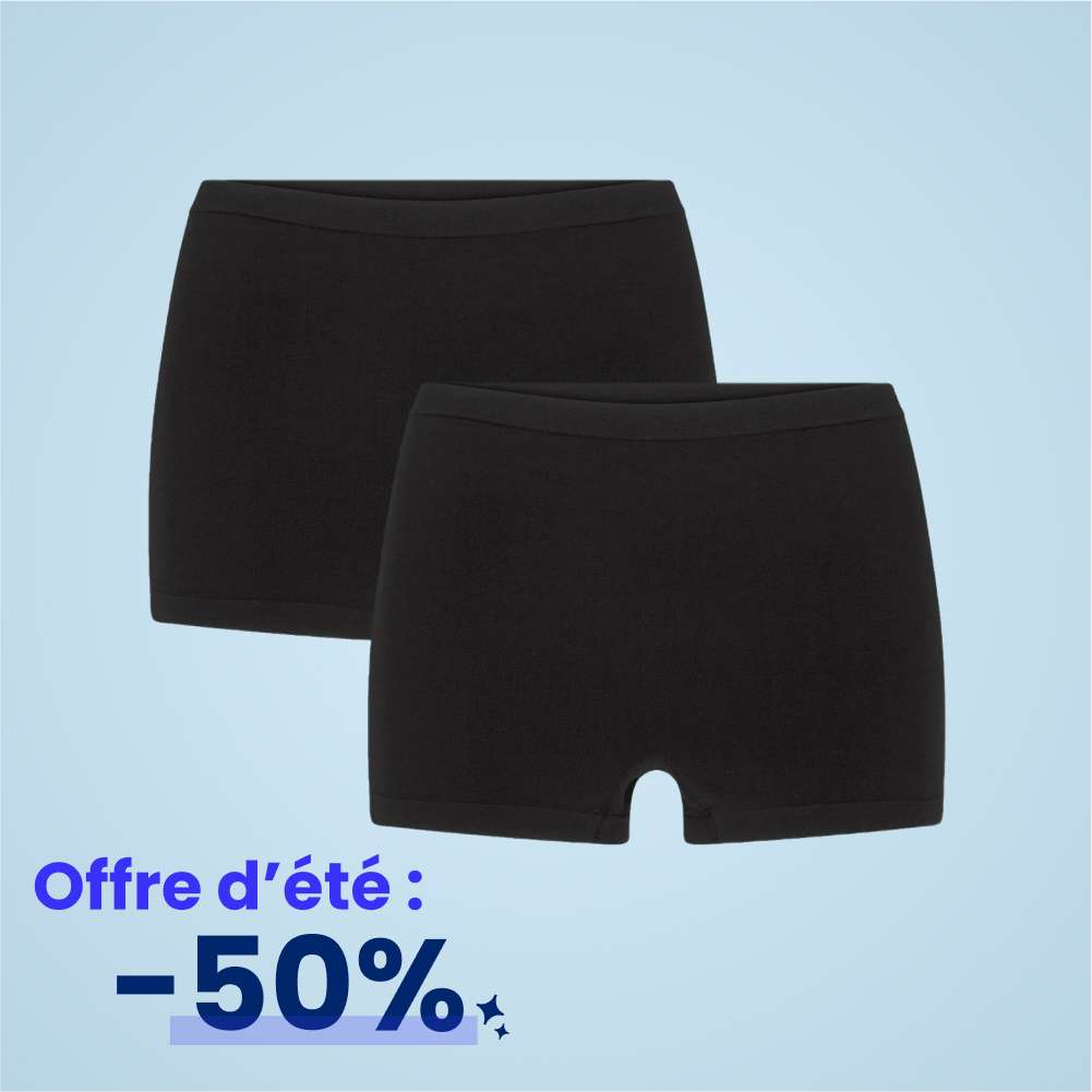 Boxer fuite urinaire (Lot de 2)
