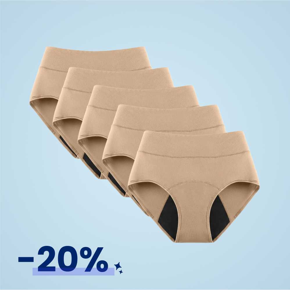 Culotte fuite urinaire Signature (lot de 3)