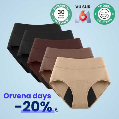 Culotte fuite urinaire Signature (lot de 3)