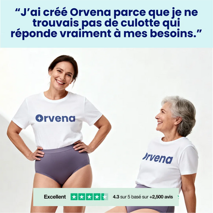 Culotte fuite urinaire en dentelle