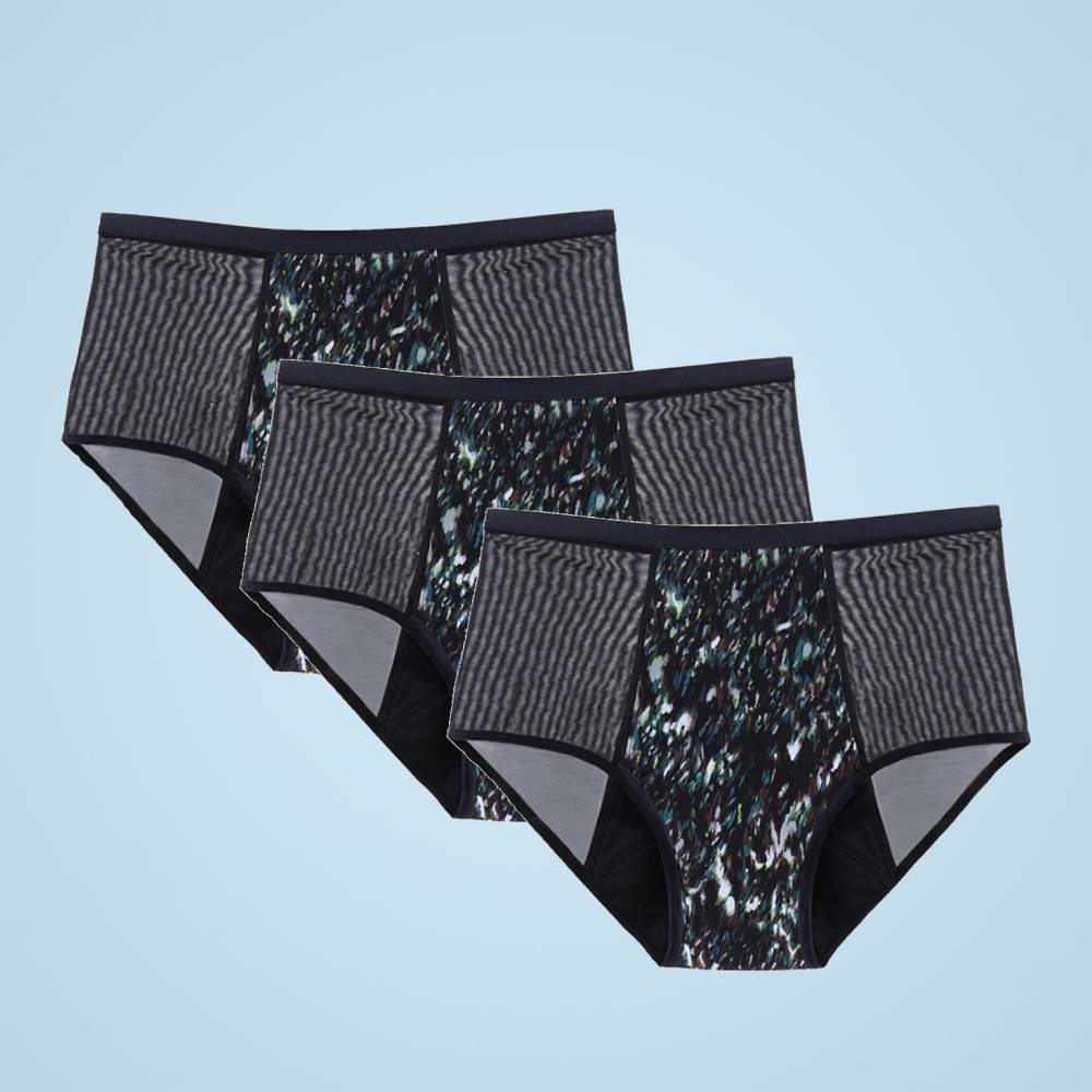 Culotte fuite urinaire en dentelle